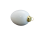 Porzellan-Ei weiß 8 cm Osterschmuck zum Hängen