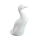 Figur Erpel 12,5 cm weiß Lindner Porzellan