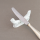 Messerbänkchen Hähne Messerbank Messerablage Besteckablage Porzellan weiß