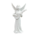 Figur Engel mit Gitarre 13 cm Porzellan weiß
