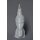 Figur Kakadu Vogel mit Sockel weiß Porzellan 19 cm Pokal