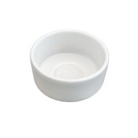 Teelichthalter 4,3 cm Porzellan weiß Kerzenhalter Teelichthülle klein stapelbar