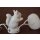 Tropfenfänger Porzellan Eichhörnchen WIE ZU OMAS ZEITEN für Kaffekanne Teekanne