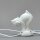 Tropfenfänger Porzellan Katze weiss WIE ZU OMAS ZEITEN für Kaffekanne Teekanne