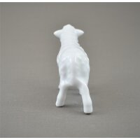 Krippenfigur Lamm Schaf stehend 9,5 cm weiß Lindner Porzellan