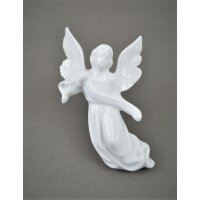Krippenfigur Engel Erzengel 11 cm weiß Lindner Porzellan