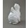 Henne Huhn Hühner Vogel Figur Porzellan weiß 10 cm Pokal Skulptur Tierfigur