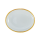 Moderne Schale oval 14 cm Dekor Rheingold