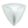 Moderne Dreieck-Schale 12 cm Snackschale mit Goldrand