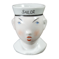 Eierbecher Kadett Seemann "Sailor" 6,5 cm handgemalt