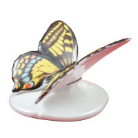 Figur Schmetterling 7 cm Porzellan Dekor Schwalbenschwanz