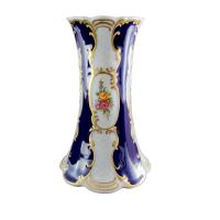 Barock Vase 20 cm Dekor Residenz Cobalt