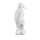 Specht Vogel Figur mit Sockel weiß Porzellan 11,5 cm Pokal Skulptur Deko