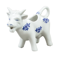 Sahne-Kuh Milch-Kuh 14 x 9 cm Dekor Zwiebelmuster