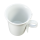 Kaffeebecher Salto 10,5 cm weiß Porzellan Tasse Teebecher