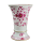 Trichter-Vase 15 cm Dekor Alte Ranke Rot